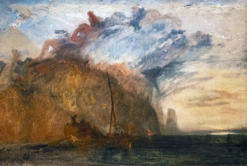 Schets voor 'Ulysses die Polyphemus bespot' - J. M. W. Turner