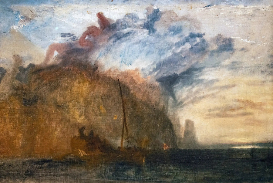 Schets voor 'Ulysses die Polyphemus bespot' - J. M. W. Turner