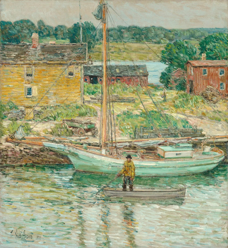 Oesterloope, Cos Cob - Childe Hassam

Source:
Sloop à huîtres, Cos Cob - Childe Hassam