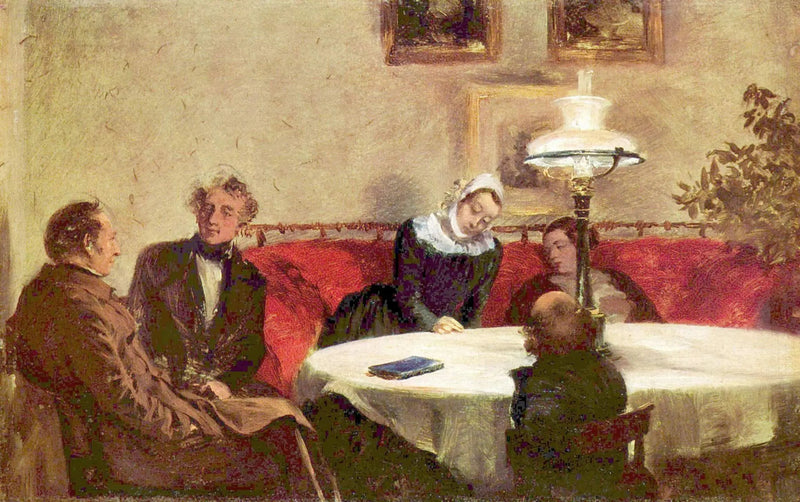 Abend Maatschappij - Adolph von Menzel