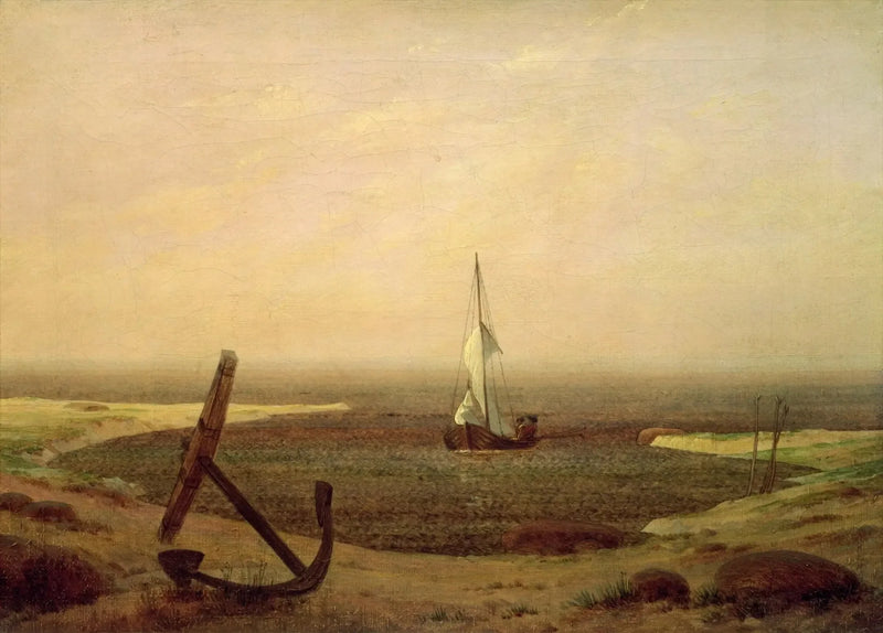 Avond - Caspar David Friedrich