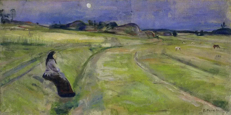 Avond - Edvard Munch