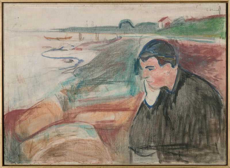Avond. Melancholie - Edvard Munch