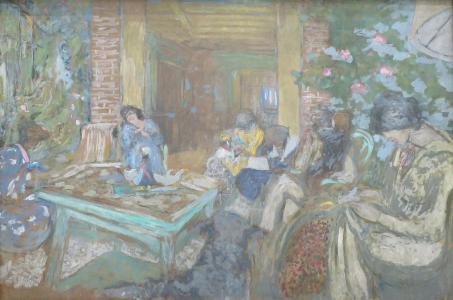 Couture avond in Loctudy - Édouard Vuillard