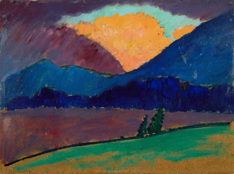 Zomeravond in Murnau - Alexej von Jawlensky

Source:
Soirée d'été à Murnau - Alexej von Jawlensky