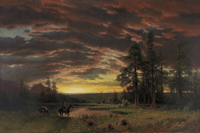 Avond op de weide - Albert Bierstadt

Source:
Soirée dans la prairie - Albert Bierstadt