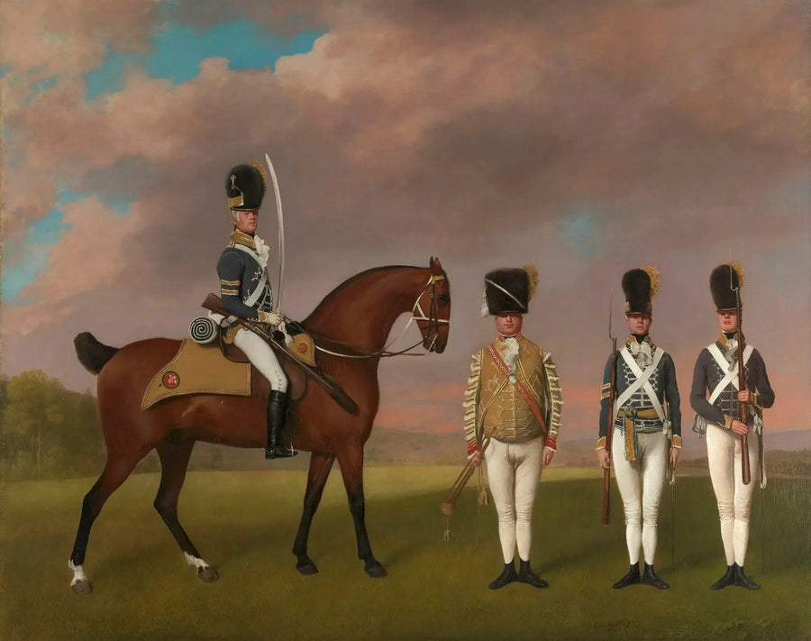 Soldaten van het 10e lichte ruiterregiment - George Stubbs

Source:
Soldats du 10e régiment de dragons légers - George Stubbs