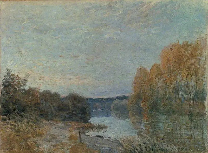 Zonsondergang - Alfred Sisley