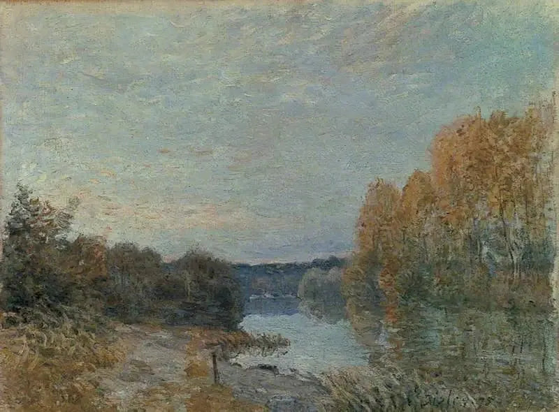 Zonsondergang - Alfred Sisley