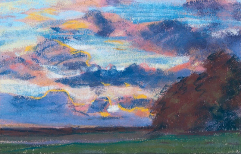 Ondergaande zon P54 - Claude Monet
