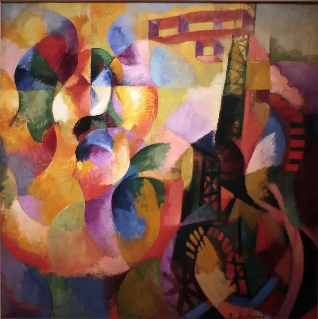 Zon, Toren, Vliegtuig - Robert Delaunay