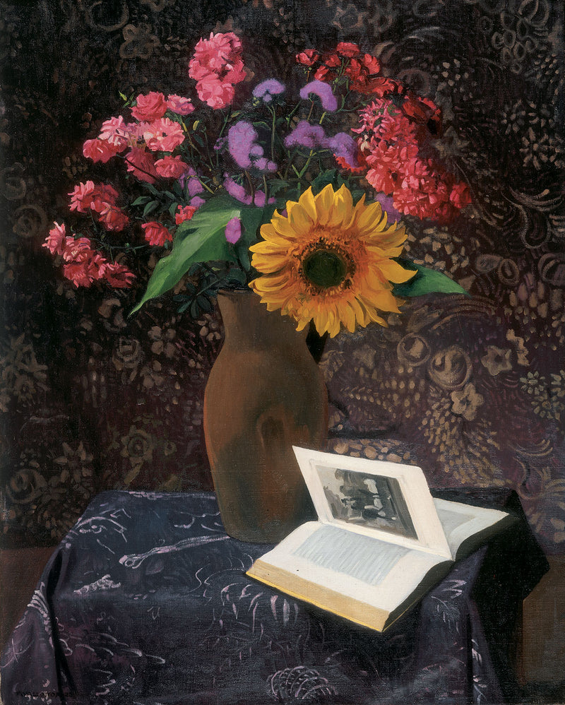 Soleils et roses cramoisies – Félix Vallotton