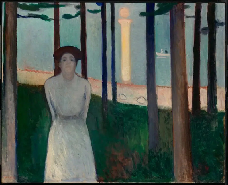 Droom van een zomernacht. De Stem - Edvard Munch
