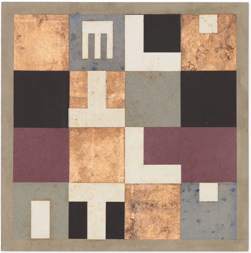 [Composition verticale-horizontale à éléments d’objets] - Sophie Taeuber-Arp