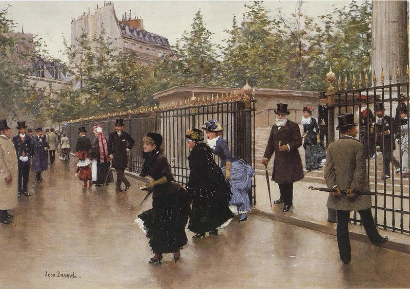 Uit de Madeleine - Jean Béraud

Source:
Sortant de la Madeleine - Jean Béraud