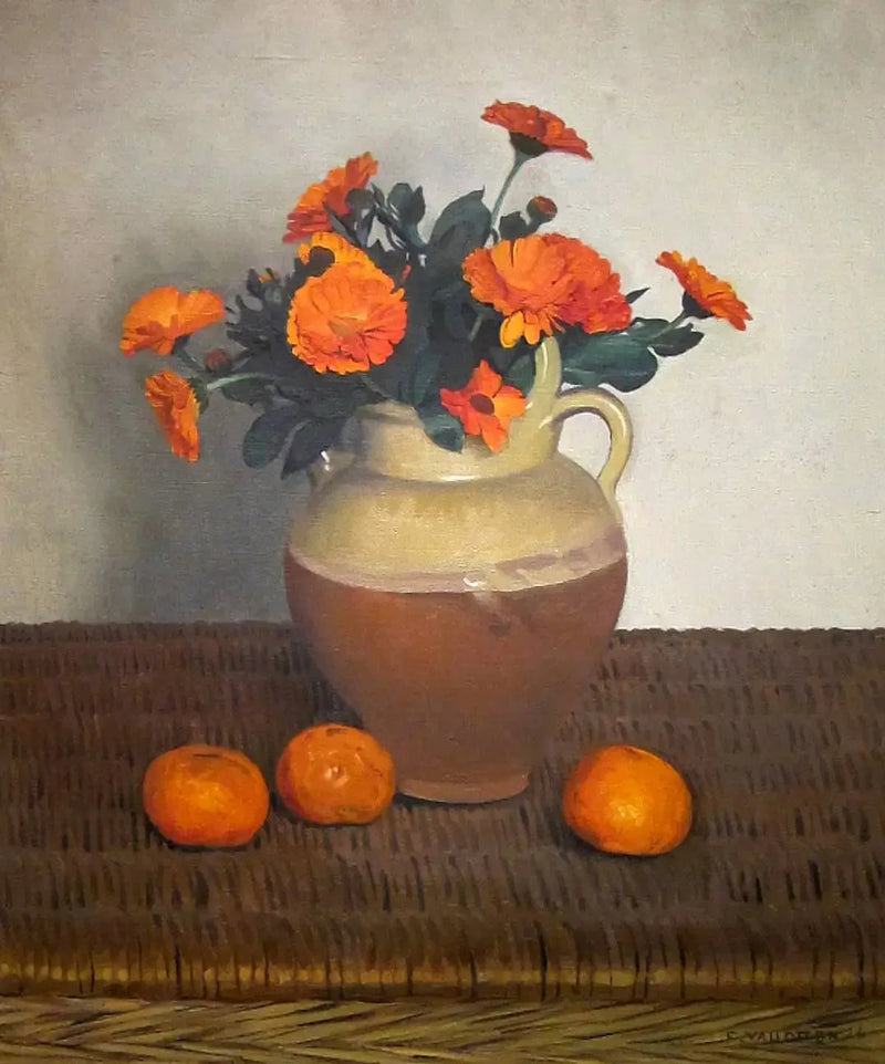 Soucis en mandarijnen - Félix Vallotton

Source:
Soucis et mandarines - Félix Vallotton
