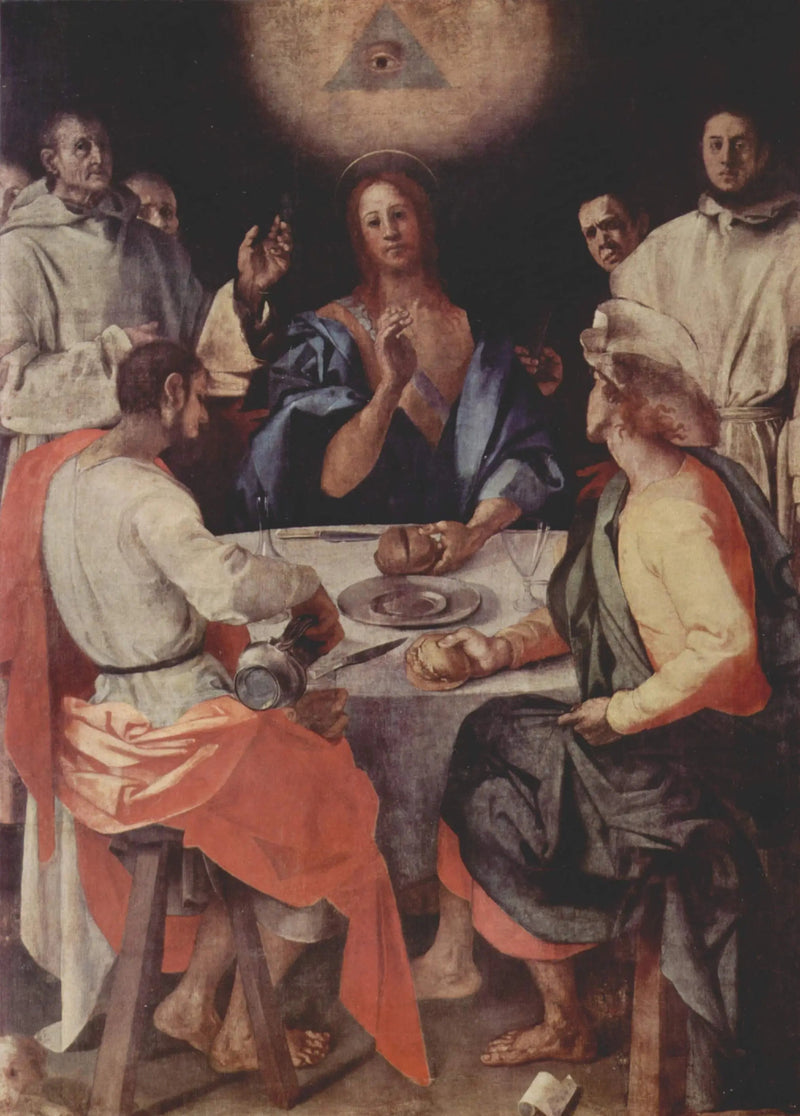 Avondmaal bij Emmaüs - Pontormo