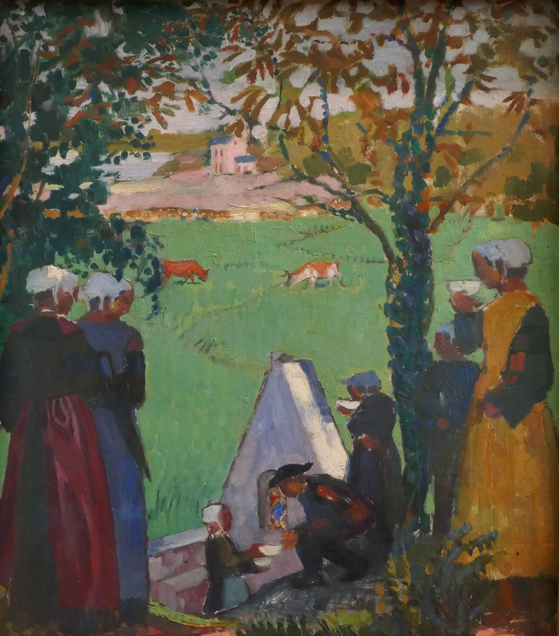 Heilige bron van Guidel - Maurice Denis