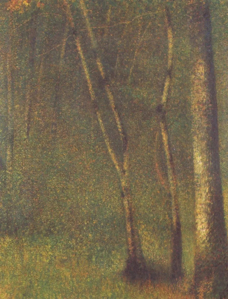 Onderbos bij Pontaubert - Georges Seurat
