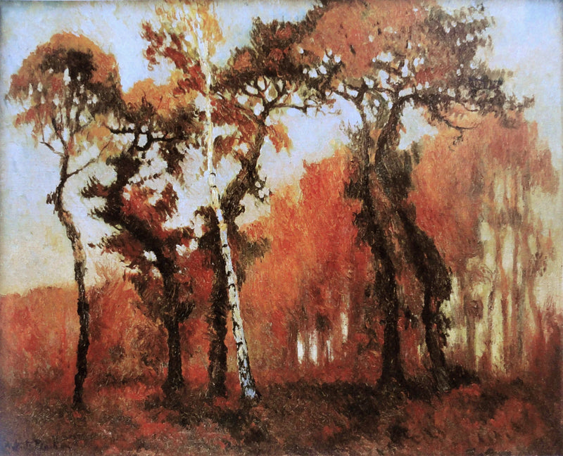 Onder herfstbos - Robert Antoine Pinchon