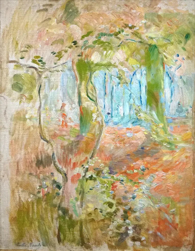 Onderhout in de herfst - Berthe Morisot