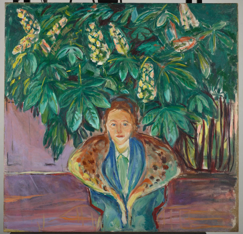 Onder de kastanjeboom - Edvard Munch
