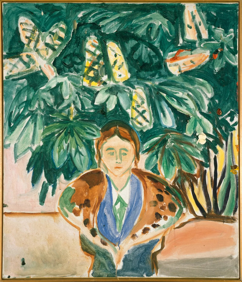 Onder de kastanjeboom - Edvard Munch