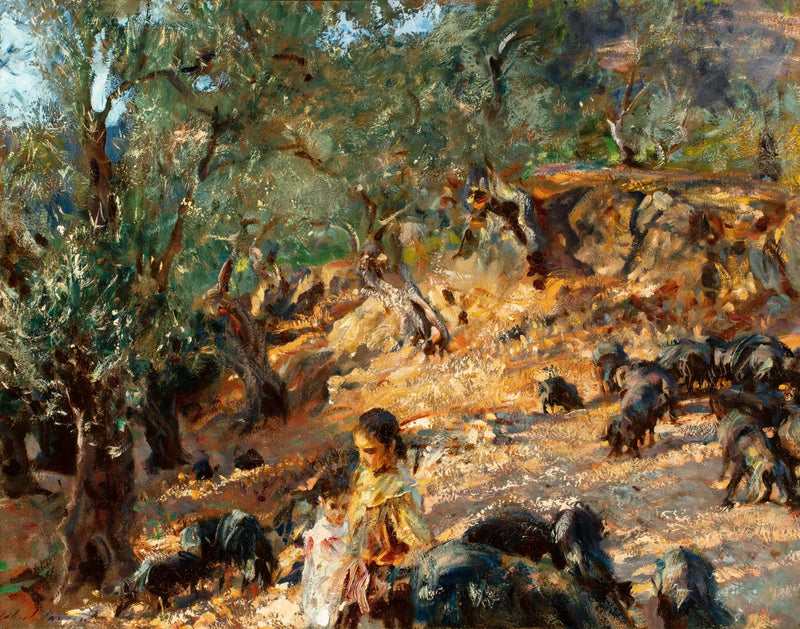 Onder de olijfbomen - John Singer Sargent