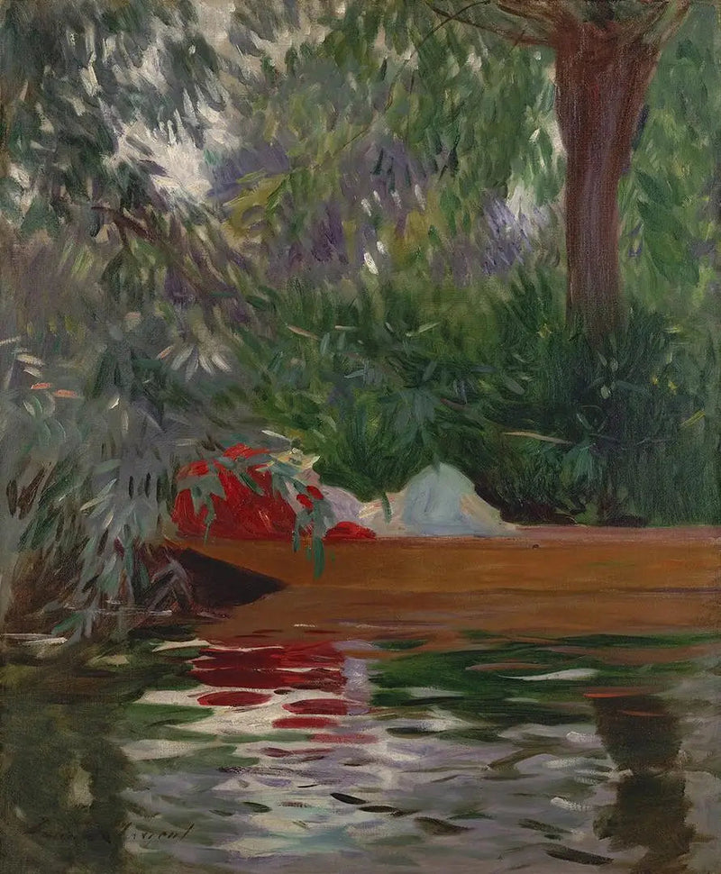 Onder de wilgen - John Singer Sargent