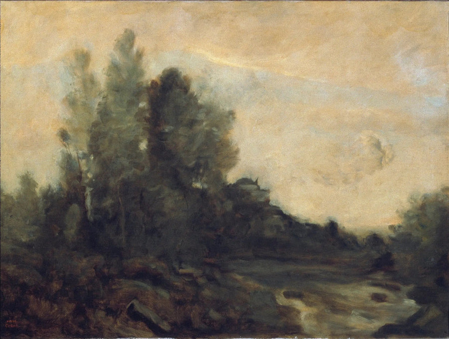 Souvenir van Ariccia - Jean-Baptiste Camille Corot