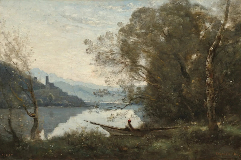 Herinnering aan Italië - Jean-Baptiste Camille Corot