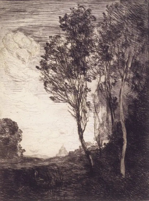 "Souvenir d'Italie" - Jean-Baptiste Camille Corot