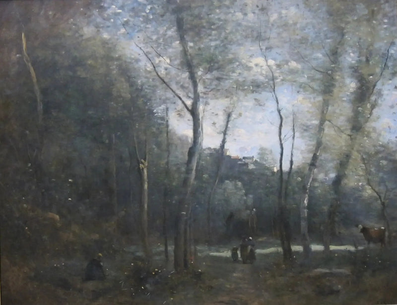 Herinnering aan een weide in Brunoy - Jean-Baptiste Camille Corot