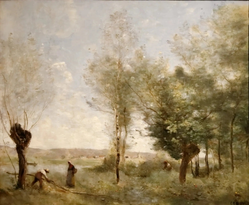 Souvenir van Coubron - Jean-Baptiste Camille Corot