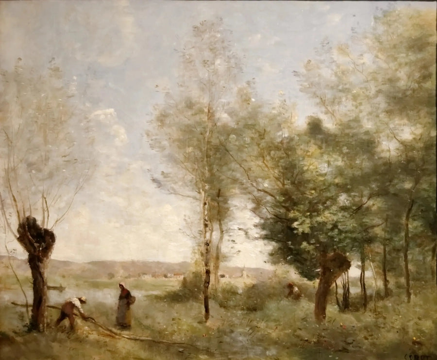 Souvenir van Coubron - Jean-Baptiste Camille Corot