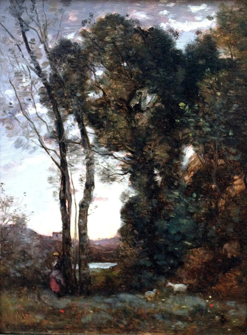 Souvenir van Dardagny - Jean-Baptiste Camille Corot
