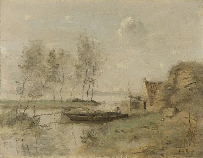 Herinnering aan Palluel - Jean-Baptiste Camille Corot