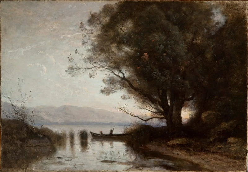 Herinnering aan Riva - Jean-Baptiste Camille Corot