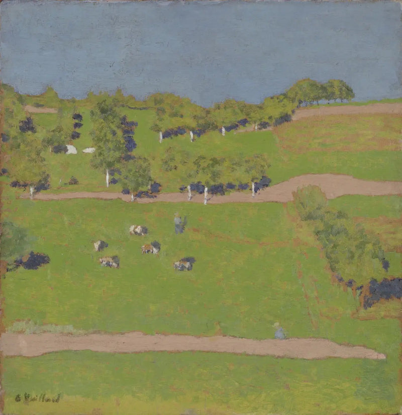 Souvenir van Romanel nabij Lausanne - Édouard Vuillard