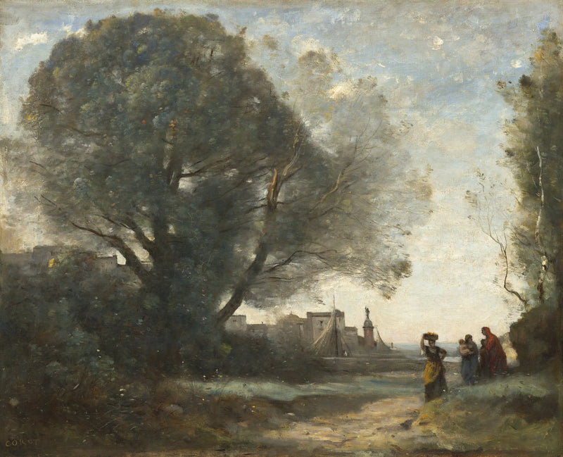 Souvenir van Terracine - Jean-Baptiste Camille Corot
