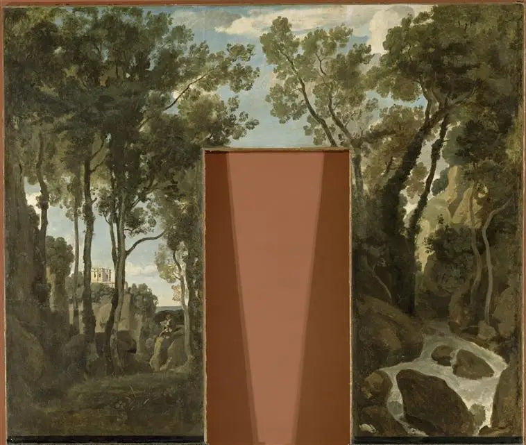 Souvenir van de Golf van Genua - Jean-Baptiste Camille Corot