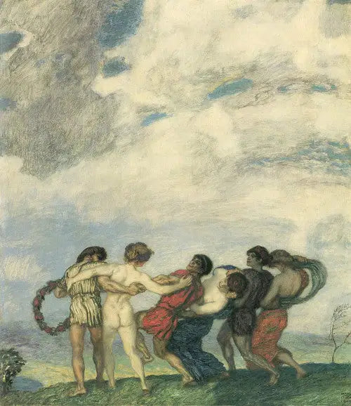 Lente Rondel - Franz Von Stuck