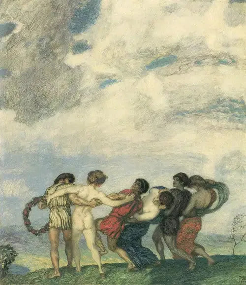Lente Rondel - Franz Von Stuck