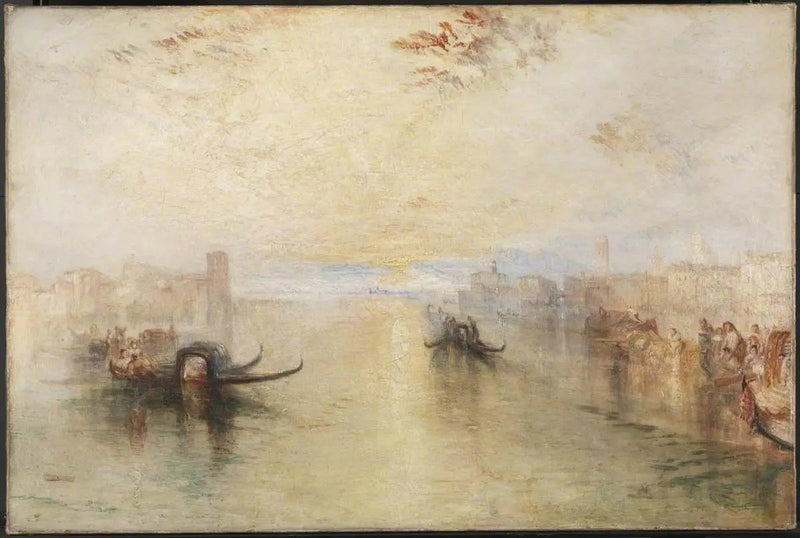 St Benedetto, Kijkend naar Fusina - J. M. W. Turner