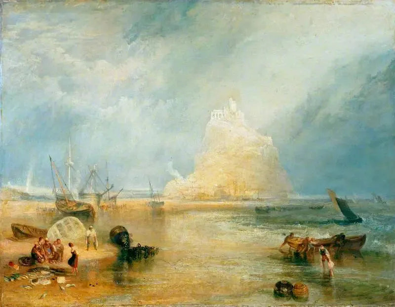 St. Michael's Mount, Cornwall - J. M. W. Turner