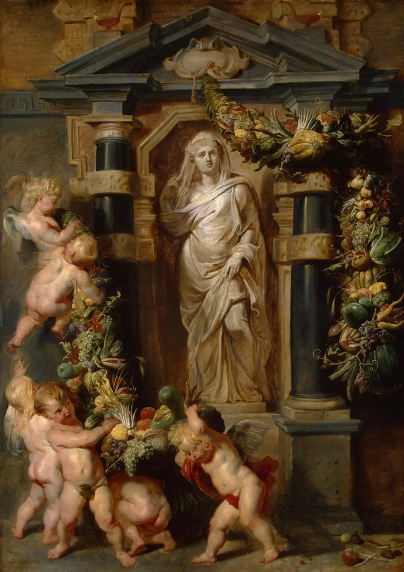 Standbeeld van Ceres - Peter Paul Rubens