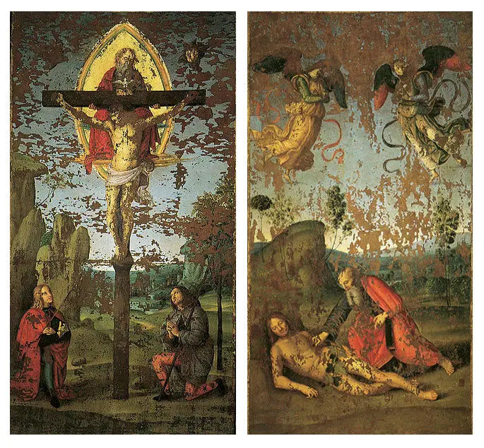 Standaard van de Heilige Drie-eenheid - Raphael Sanzio