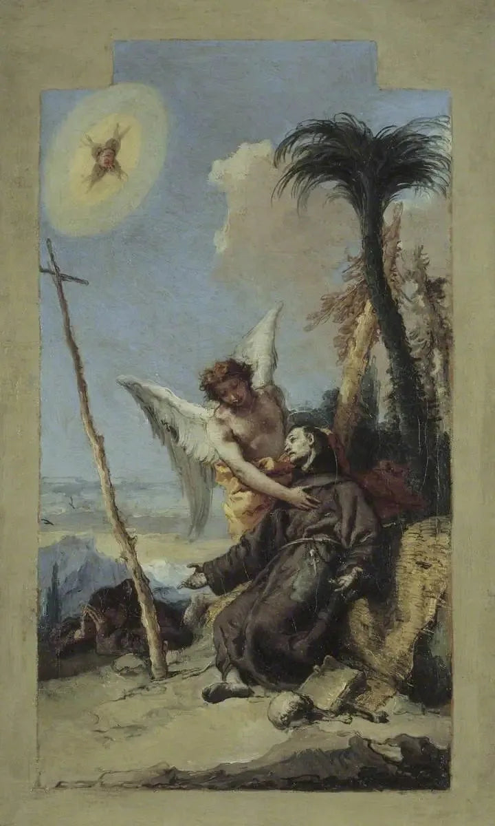 Stigmatisering van Sint Franciscus - Giovanni Battista Tiepolo