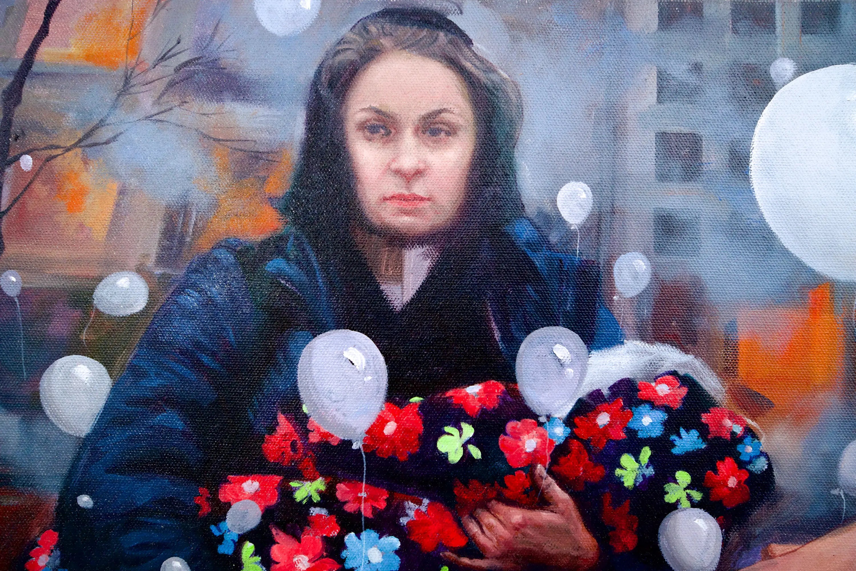 Stop Ukraine War | 100 x 80 cm Reproductions de tableaux à la peinture à l’huile