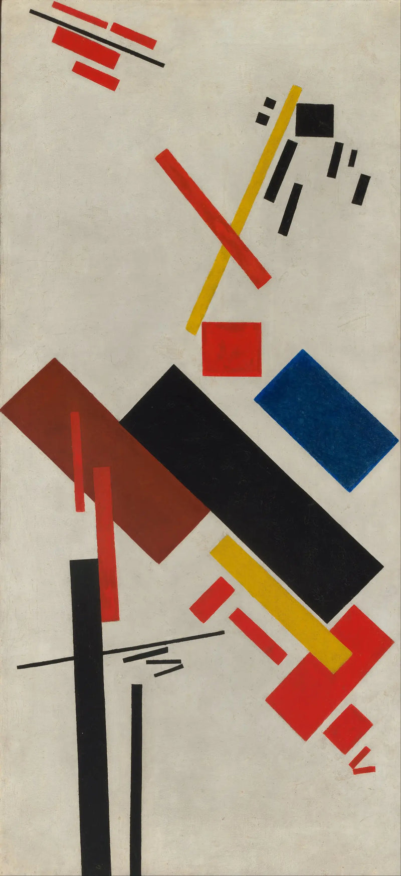 Brandend Huis - Kazimir Malevich